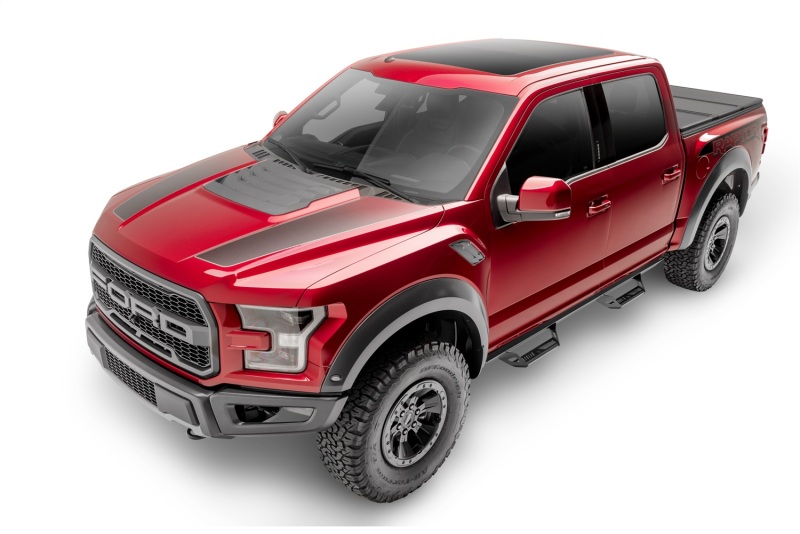 Ford F-150 Nerf Bars - Cab Length - N-Fab - Predator Pro - Textured Black - `15-`24