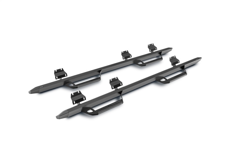 Ford F-150 Nerf Bars - Cab Length - N-Fab - Predator Pro - Textured Black - `15-`24