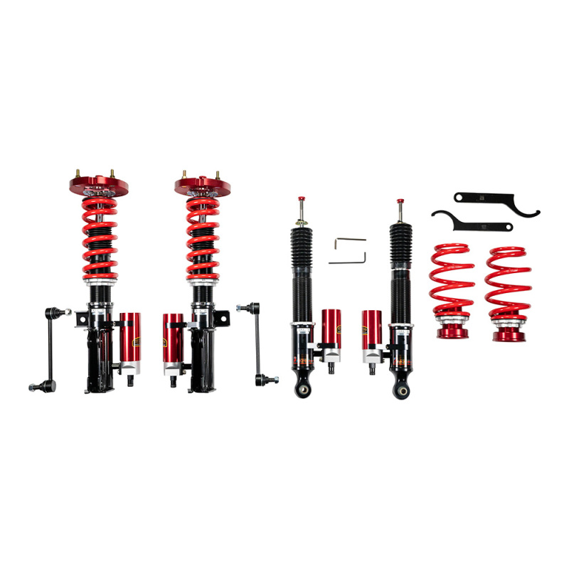 Ford Mustang Suspension Lift Kit - Front + Rear - Pedders - SportsRyder Supercar Adjustable Coilover Kit - `05-`14