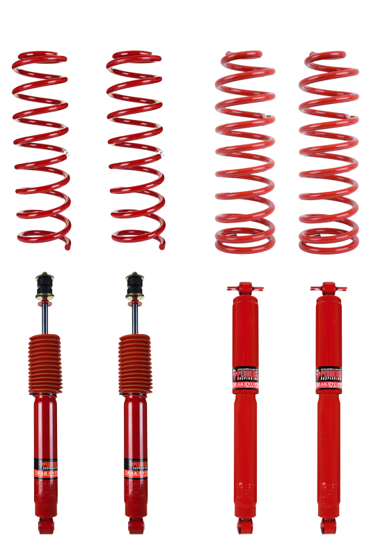 Jeep Wrangler JK Suspension Lift Kit - Front + Rear - Pedders - HD 2in Trakryder - `07-`18
