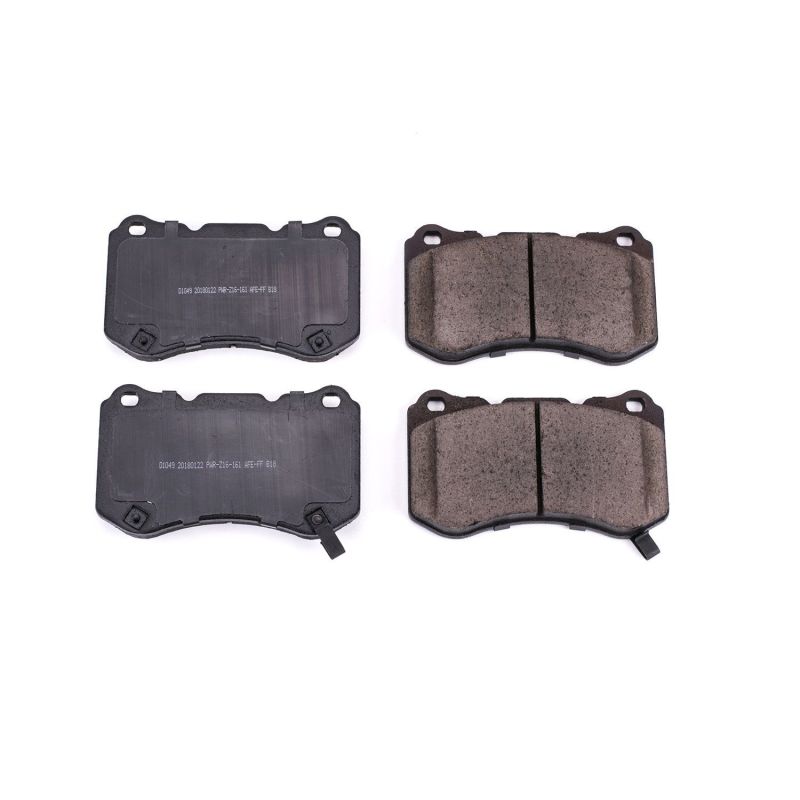Acura TL Brake Pads - Front - PowerStop - Z16 Evolution Ceramic - `04-`08