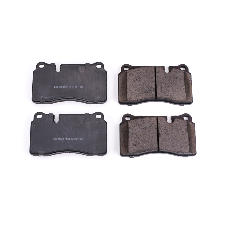 Land Rover Range Rover Brake Pads - Front - PowerStop - Z16 Evolution Ceramic - `06-`09 Land Rover Range Rover Brake Pads - Front - PowerStop - Z16 Evolution Ceramic - `06-`09
