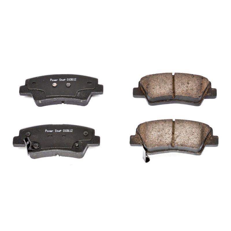 Hyundai Accent Brake Pads - Rear - PowerStop - Z16 Evolution - `12-`19