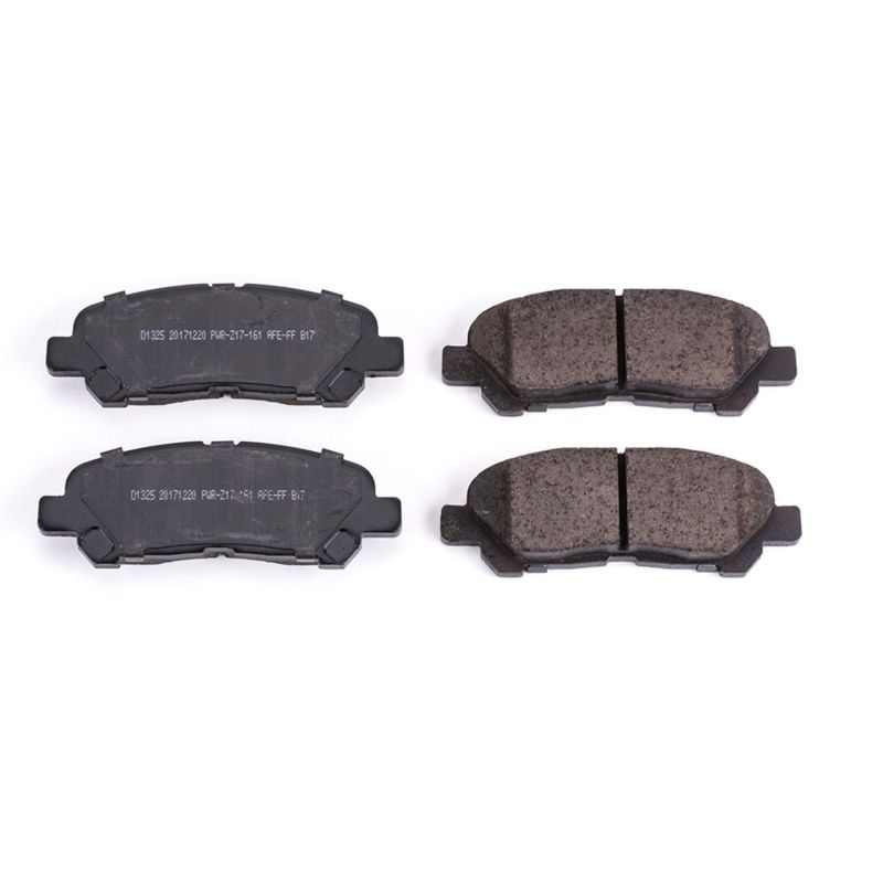 Toyota Highlander Brake Pads - Rear - PowerStop - Z16 Evolution Ceramic - `08-`13