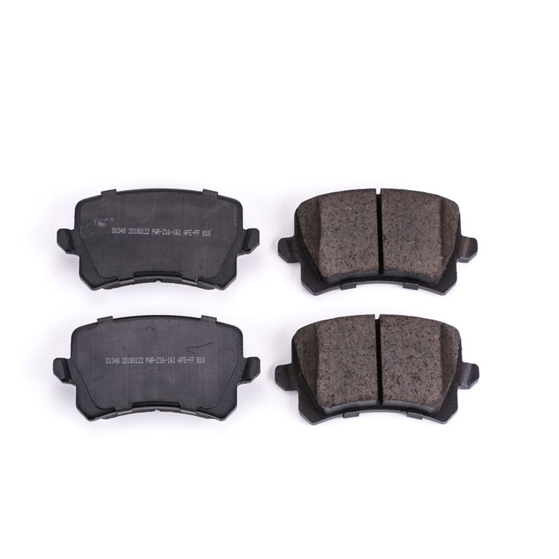 Audi Q3 Brake Pads - Rear - PowerStop - Z16 Evolution Ceramic - 2015