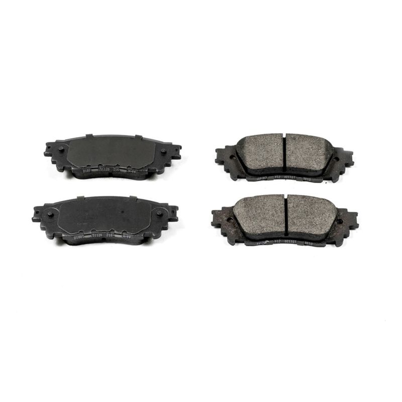 Lexus NX200t Brake Pads - Rear - PowerStop - Z16 Evolution Ceramic - `15-`17