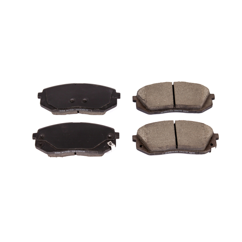 Hyundai Elantra GT Brake Pads - Front - PowerStop - Z16 Evolution Ceramic - 2018