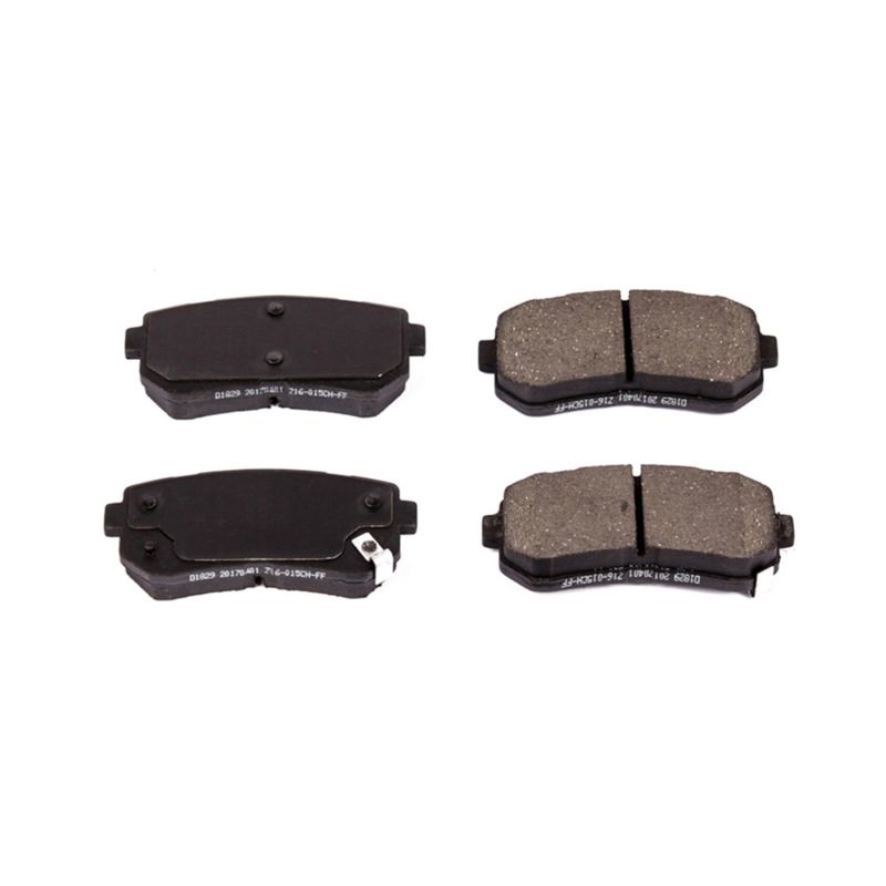 Hyundai Sonata Brake Pads - Rear - PowerStop - Z16 Evolution Ceramic - `17-`19