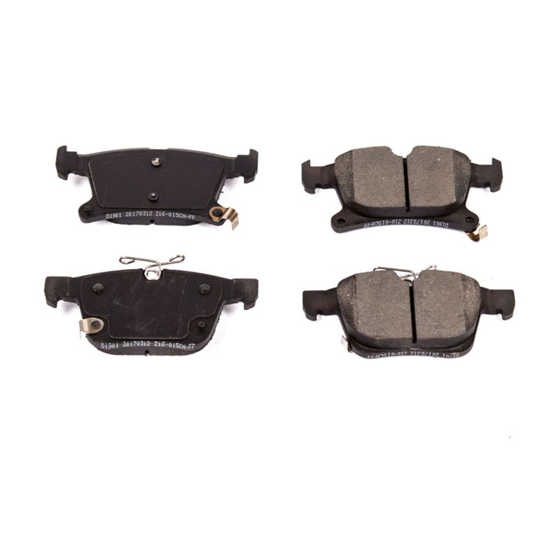 Chrysler Pacifica Brake Pads - Rear - PowerStop - Z16 Evolution Ceramic - `17-`19