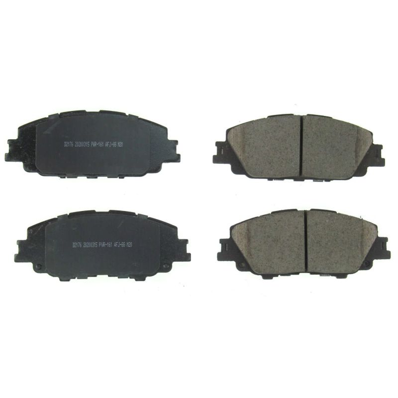 Toyota Corolla Brake Pads - Front - PowerStop - Z16 Evolution Ceramic - 2019