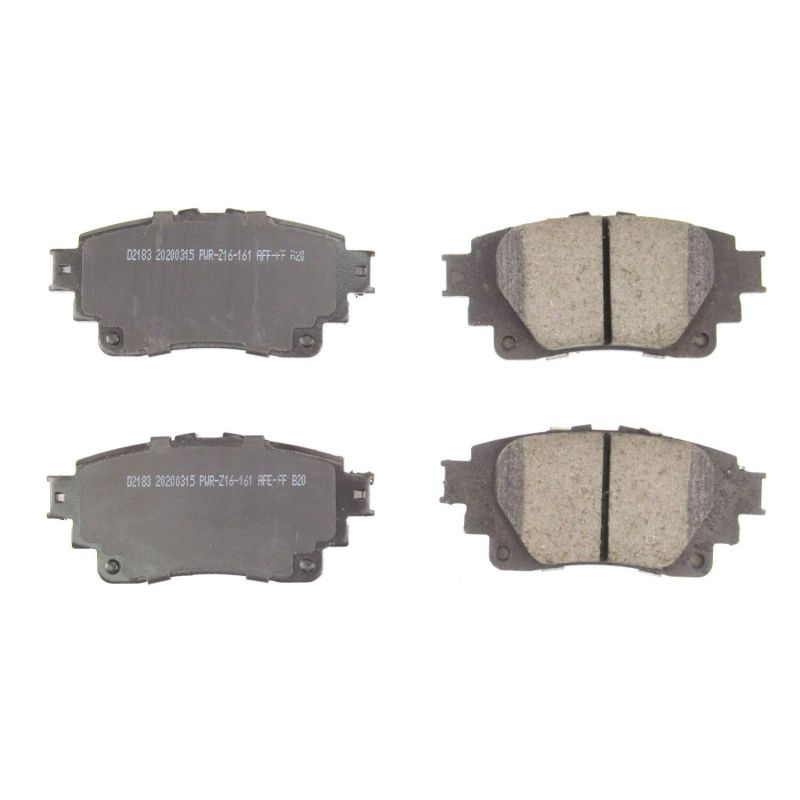 Toyota Corolla Brake Pads - Rear - PowerStop - Z16 Evolution - 2019