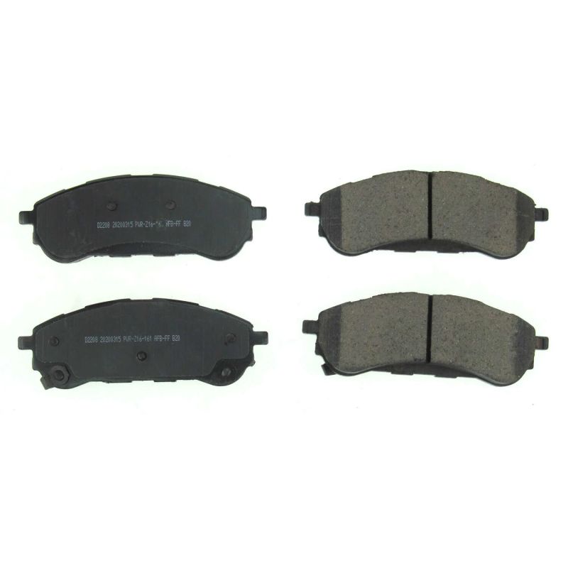 Ford Ranger Brake Pads - Rear - PowerStop - Z16 Evolution Ceramic - 2019