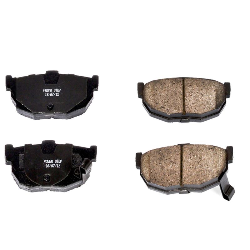 Hyundai Elantra Brake Pads - Rear - PowerStop - Z16 Evolution Ceramic - `94-`06