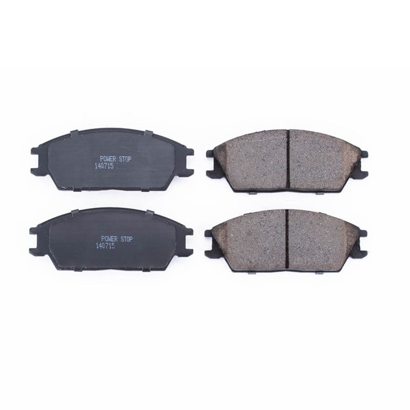 Hyundai Accent Brake Pads - Front - PowerStop - Z16 Evolution Ceramic - `95-`05 Hyundai Accent Brake Pads - Front - PowerStop - Z16 Evolution Ceramic - `95-`05