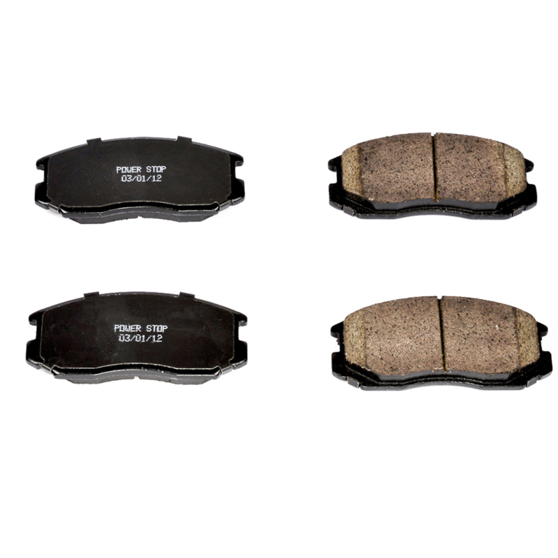 Mitsubishi Mirage Brake Pads - Front - PowerStop - Z16 Evolution - `90-`00 Mitsubishi Mirage Brake Pads - Front - PowerStop - Z16 Evolution - `90-`00