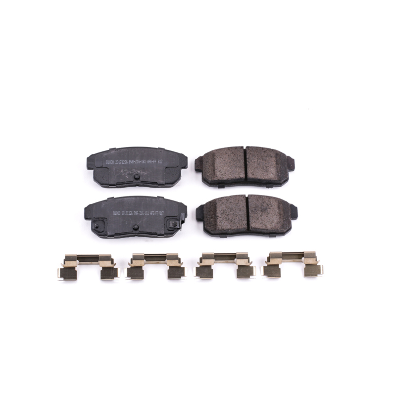 Mazda RX-8 Brake Pads - Rear - PowerStop - Z17 Evolution Ceramic - `04-`11