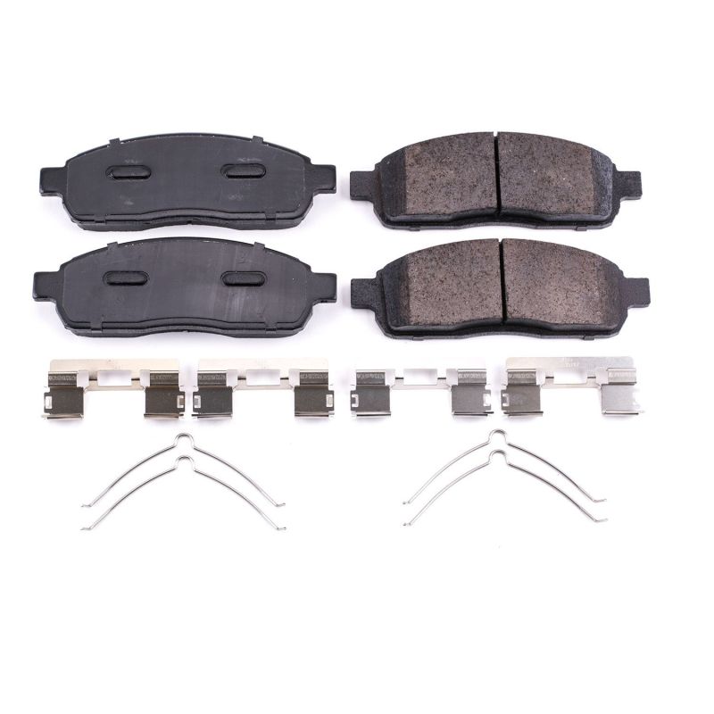 Ford F-150 Brake Pads - Front - PowerStop - Z17 Evolution Ceramic - `04-`08
