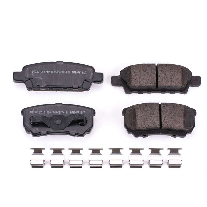 Dodge Caliber Brake Pads - Rear - PowerStop - Z17 Evolution Ceramic - `04-`17 Dodge Caliber Brake Pads - Rear - PowerStop - Z17 Evolution Ceramic - `04-`17