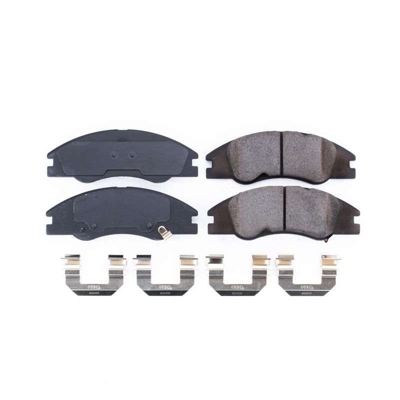 Kia Spectra Brake Pads - Front - PowerStop - Z17 Evolution Plus - Ceramic - `05-`09