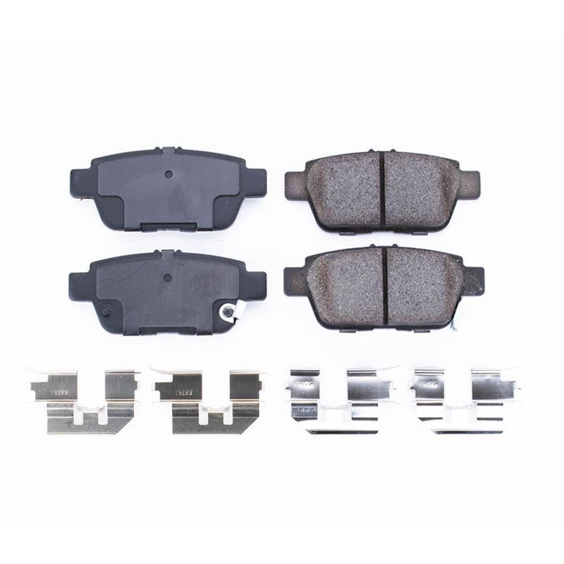 Acura TL Brake Pads - Rear - PowerStop - Z17 Evolution Ceramic - `09-`14