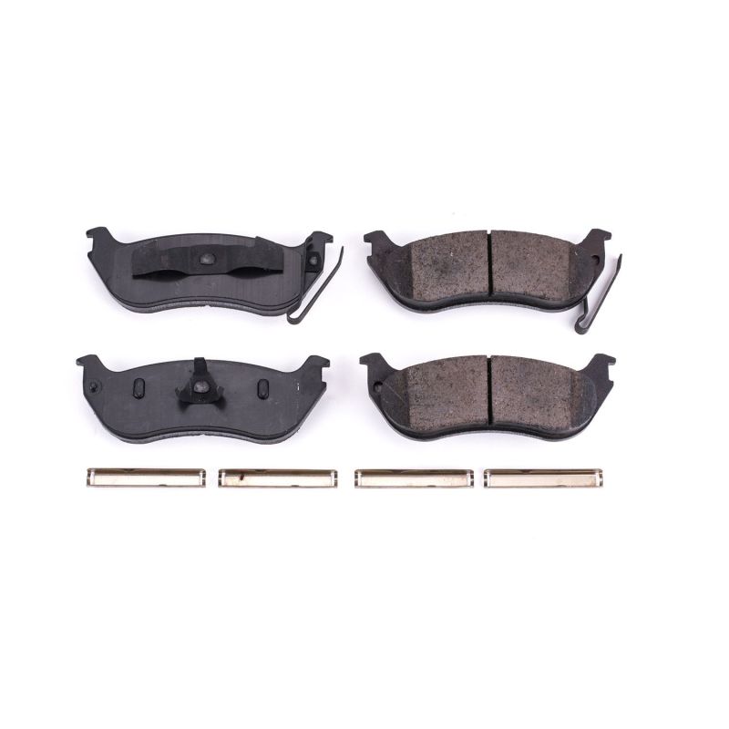 Ford Explorer Brake Pads - Rear - PowerStop - Z17 Evolution Ceramic - `06-`10