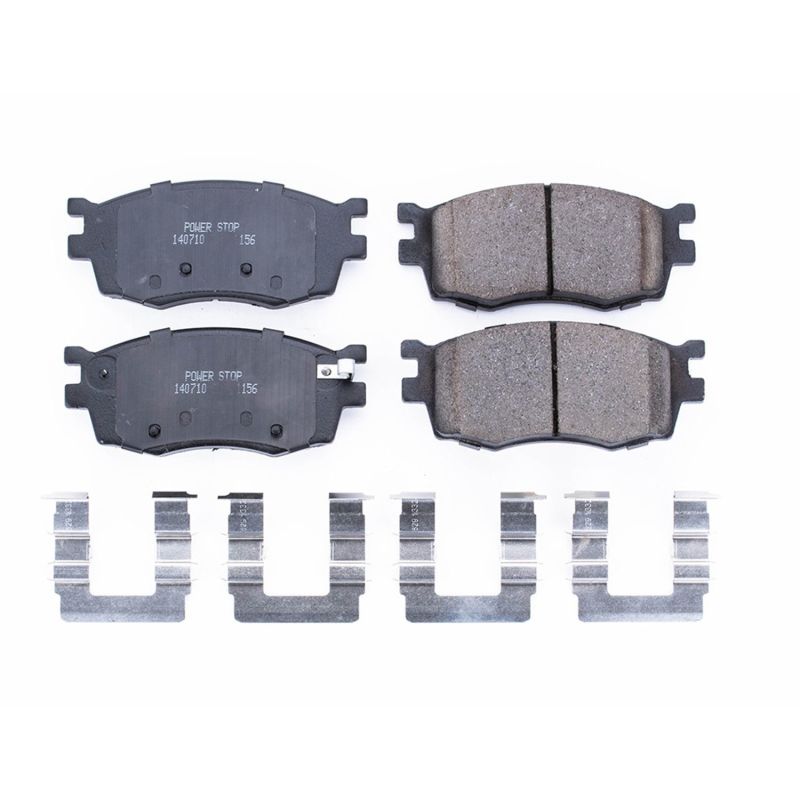 Hyundai Accent Brake Pads - Front - PowerStop - Z17 Evolution Ceramic - `06-`11