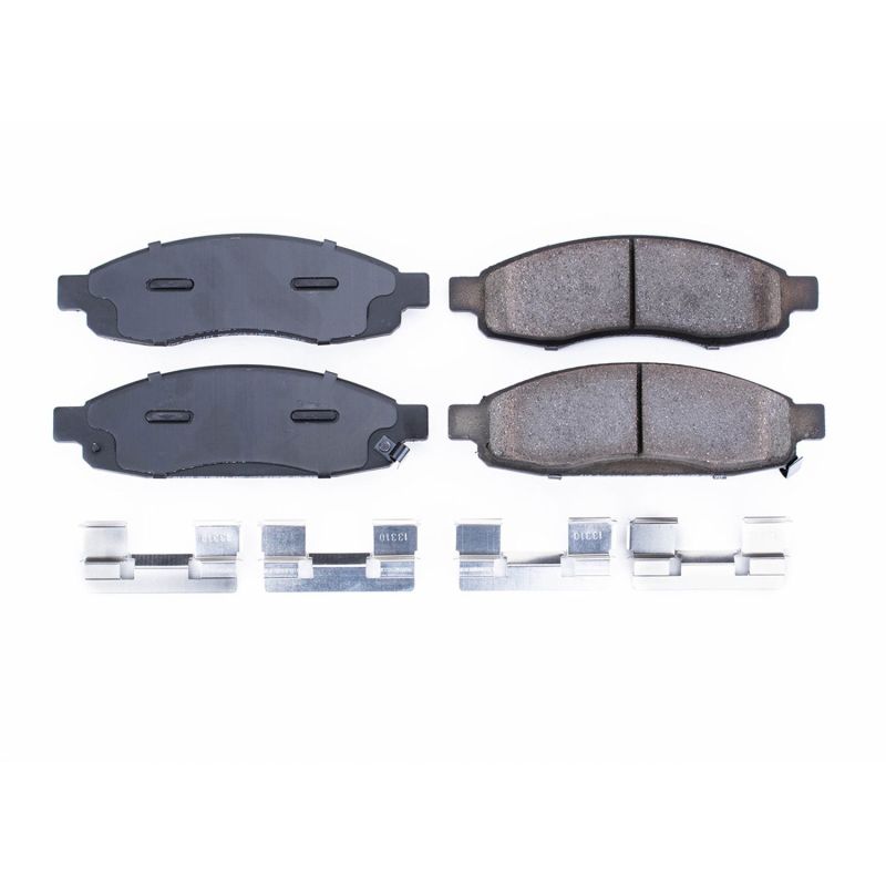 Infiniti QX56 Brake Pads - Front - PowerStop - Z17 Evolution Ceramic - `05-`06