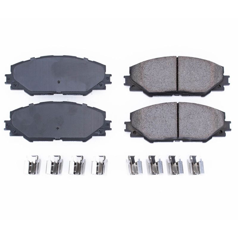 Pontiac Vibe Brake Pads - Front - PowerStop - Z17 Evolution Ceramic + Hardware - `09-`10