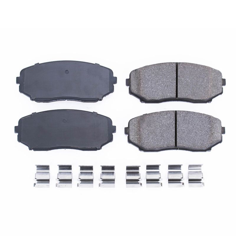 Ford Edge Brake Pads - Front - PowerStop - Z17 Evolution Ceramic - `07-`15
