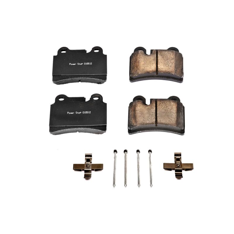 Volkswagen Touareg Brake Pads - Rear - PowerStop - Z17 Evolution Ceramic - `06-`07