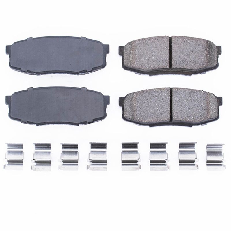 Lexus LX570 Brake Pads - Rear - PowerStop - Z17 Evolution Ceramic - `08-`11
