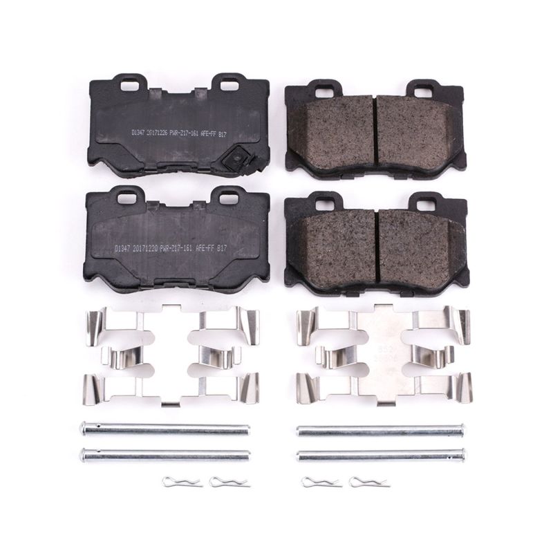 Infiniti Q50 Brake Pads - Rear - PowerStop - Z17 Evolution Ceramic - `08-`19