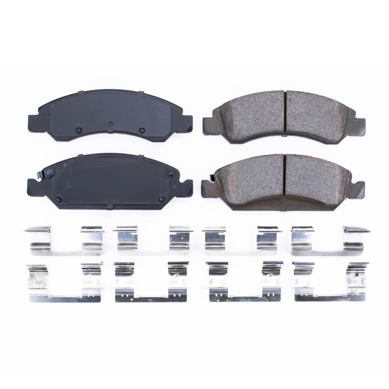 Cadillac Escalade Brake Pads - Front - PowerStop - Z17 Evolution Ceramic - `08-`19 Cadillac Escalade Brake Pads - Front - PowerStop - Z17 Evolution Ceramic - `08-`19