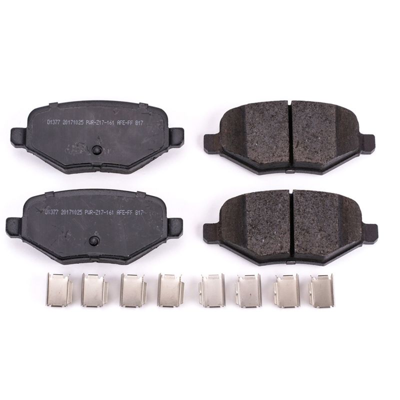 Ford Edge Brake Pads - Rear - PowerStop - Z17 Evolution Ceramic - `11-`13