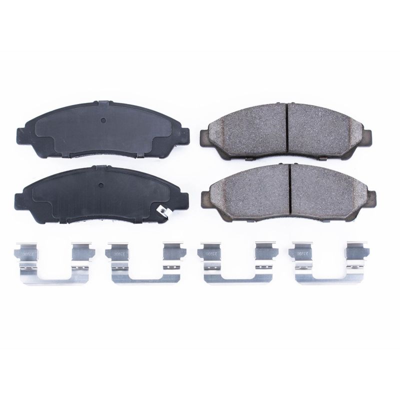 Acura MDX Brake Pads - Front - PowerStop - Z17 Evolution Ceramic - `07-`13
