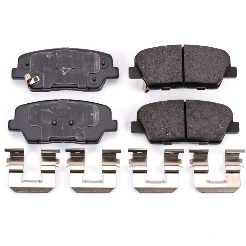 Hyundai Genesis Brake Pads - Rear - PowerStop - Z17 Evolution Ceramic - 2010