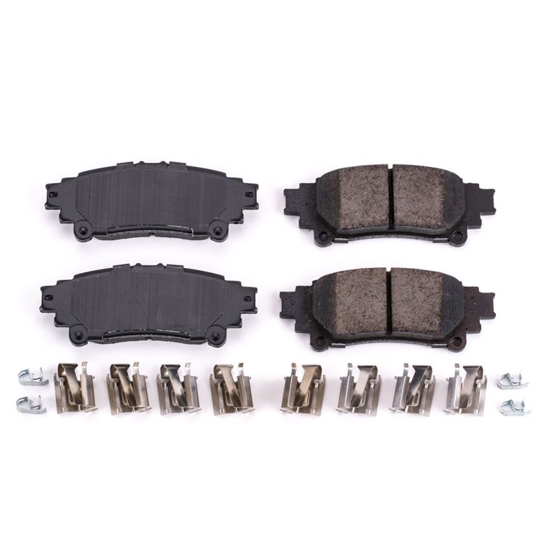 Lexus RX350 Brake Pads - Rear - PowerStop - Z17 Evolution Ceramic - `10-`15
