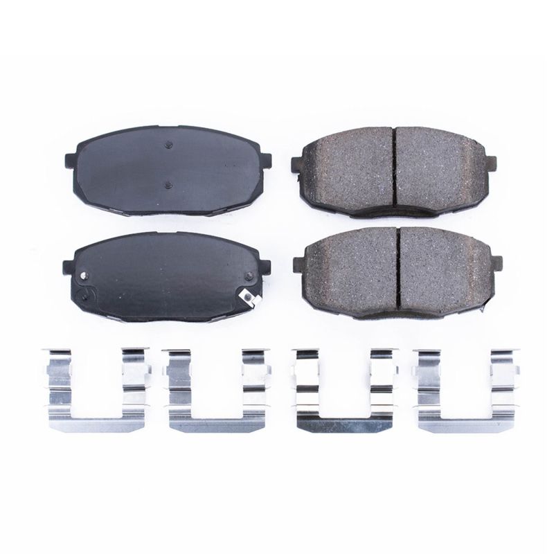 Hyundai Elantra Brake Pads - Front - PowerStop - Z17 Evolution Ceramic - `09-`12