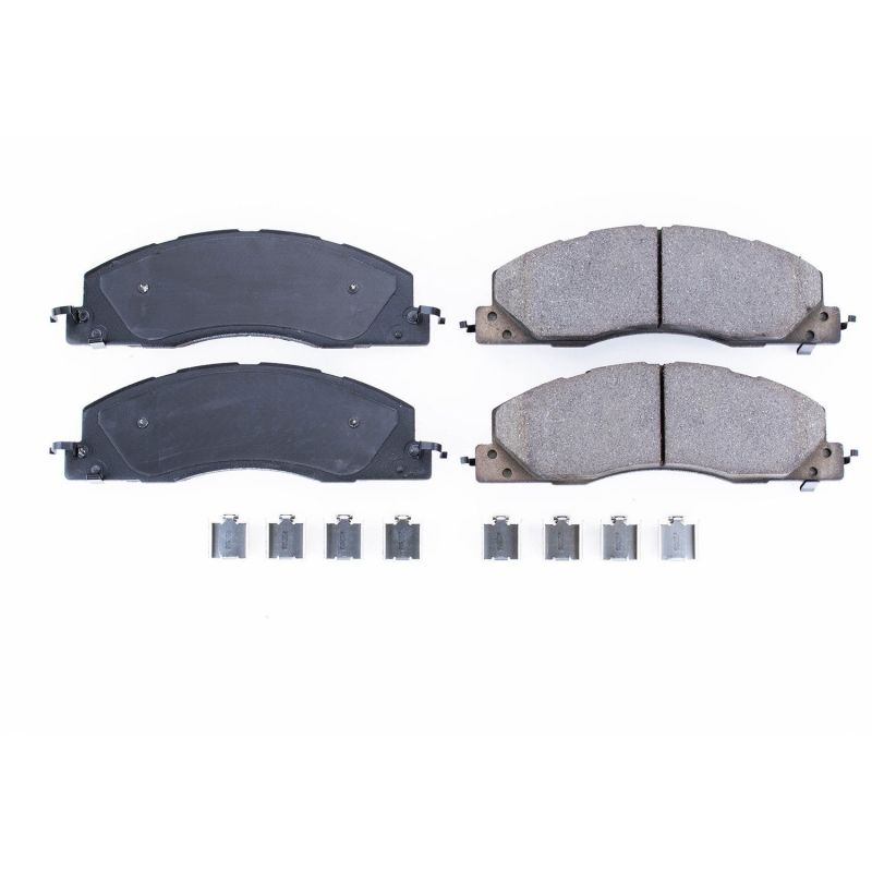 Dodge Ram 2500 Brake Pads - Front - PowerStop - Z17 Evolution Ceramic - Ceramic - `09-`10
