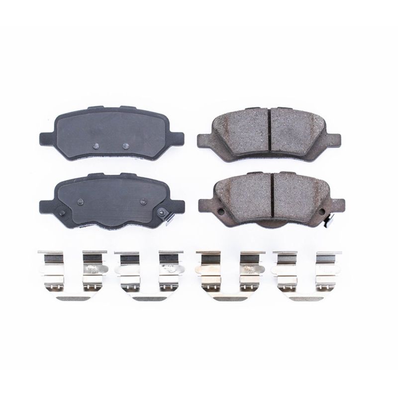 Toyota Venza Brake Pads - Rear - PowerStop - Z17 Evolution - `09-`16