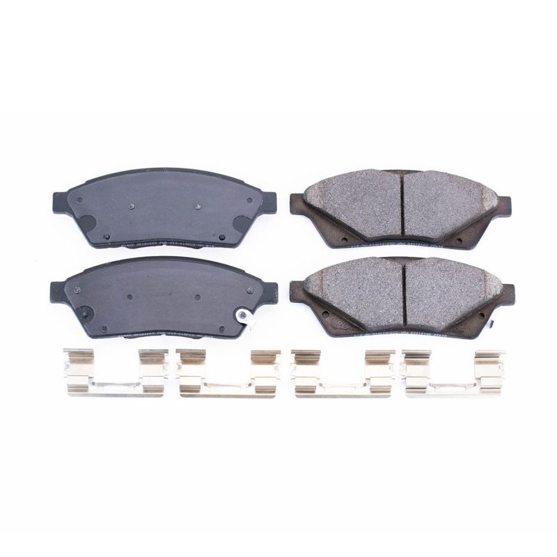 Cadillac SRX Brake Pads - Front - PowerStop - Z17 Evolution Ceramic - `10-`16