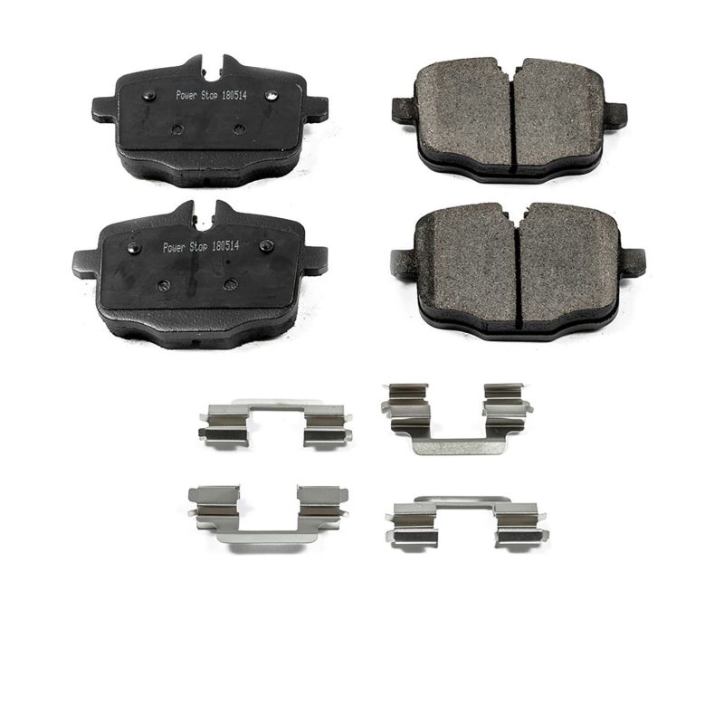 BMW 6 Series Brake Pads - Rear - PowerStop - Z17 Evolution Ceramic - `12-`19
