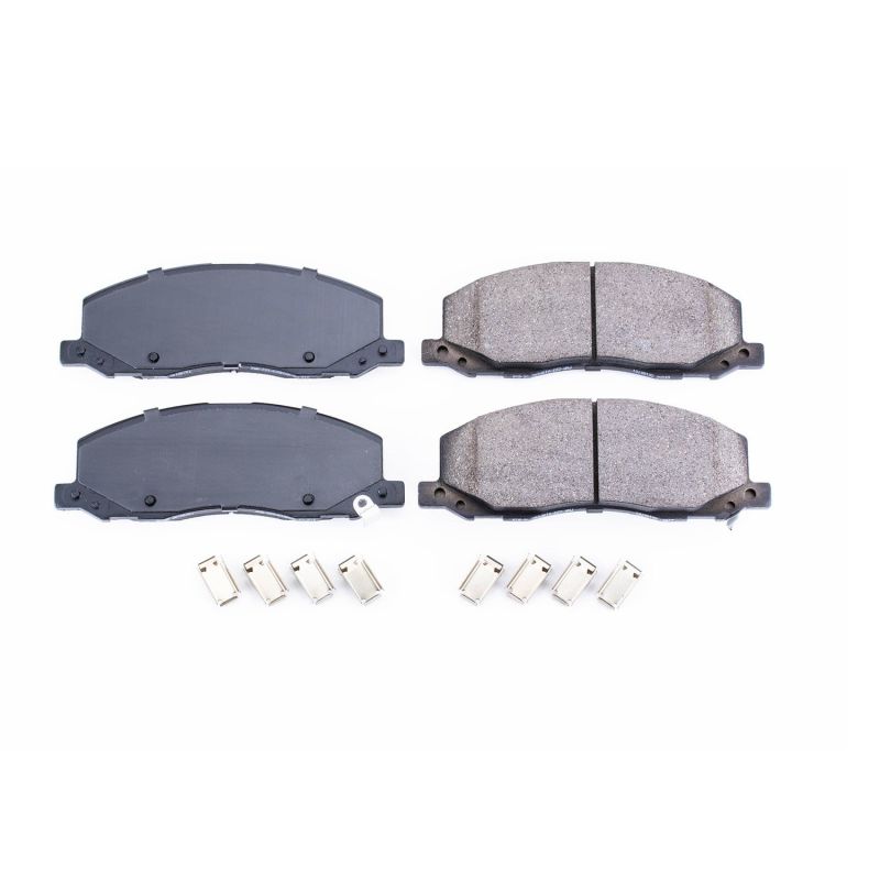 Saab 9-5 Brake Pads - Front - PowerStop - Z17 Evo Ceramic - `10-`11