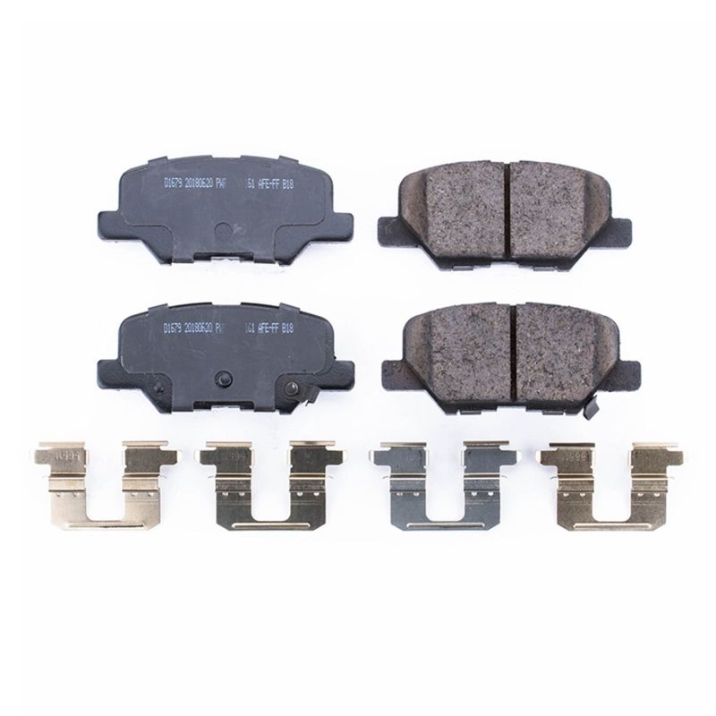 Mazda 3 Brake Pads - Rear - PowerStop - Z17 Evolution Ceramic - `14-`16