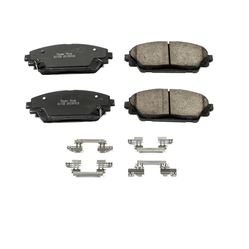 Mazda 3 Brake Pads - Front - PowerStop - Z17 Evolution Ceramic - `14-`18