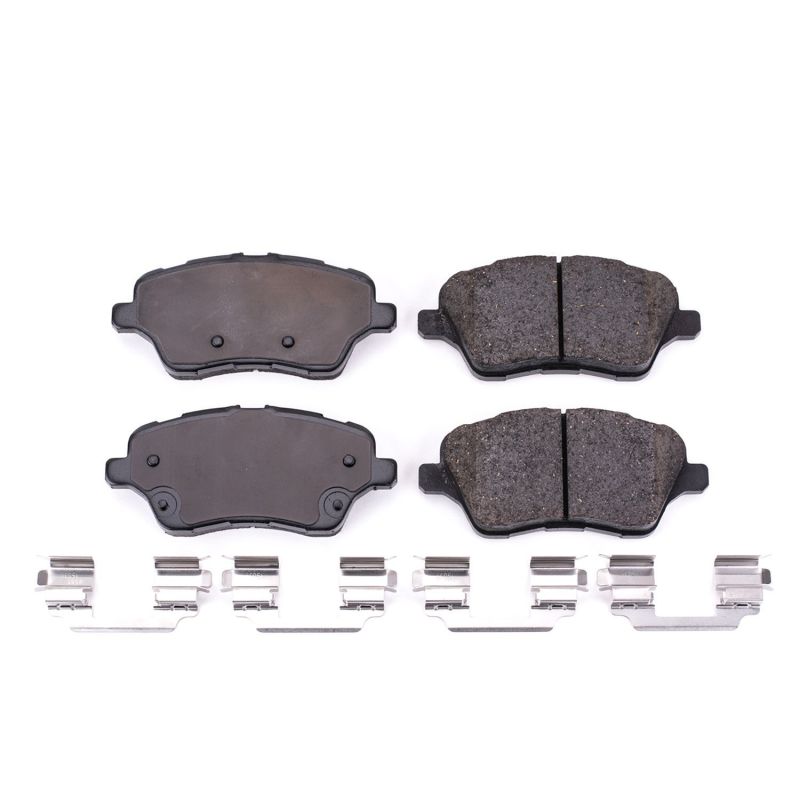 Ford Fiesta Brake Pads - Front - PowerStop - Z17 Evolution Ceramic - `14-`19