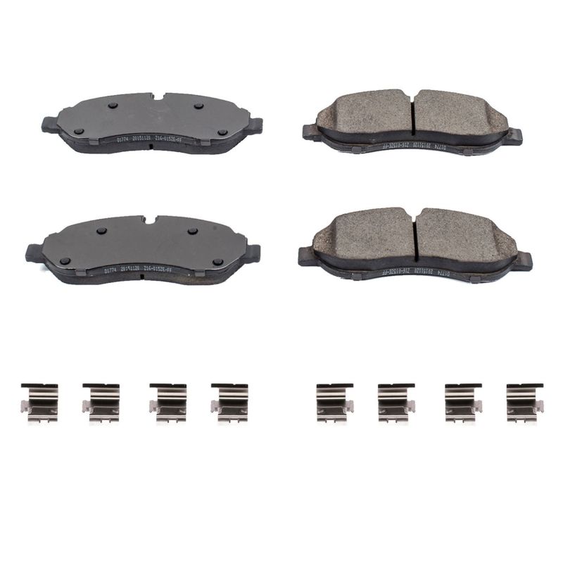 Ford Transit-150 Brake Pads - Front - PowerStop - Z17 Evolution - `15-`19