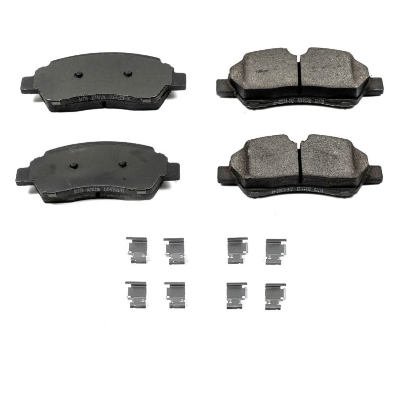 Ford Transit-150 Brake Pads - Rear - PowerStop - Z17 Evolution Ceramic - `15-`19