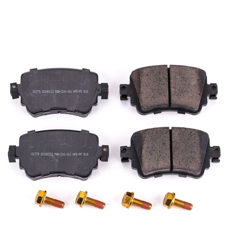 Audi Q3 Brake Pads - Rear - PowerStop - Z17 Evolution Ceramic - `16-`18