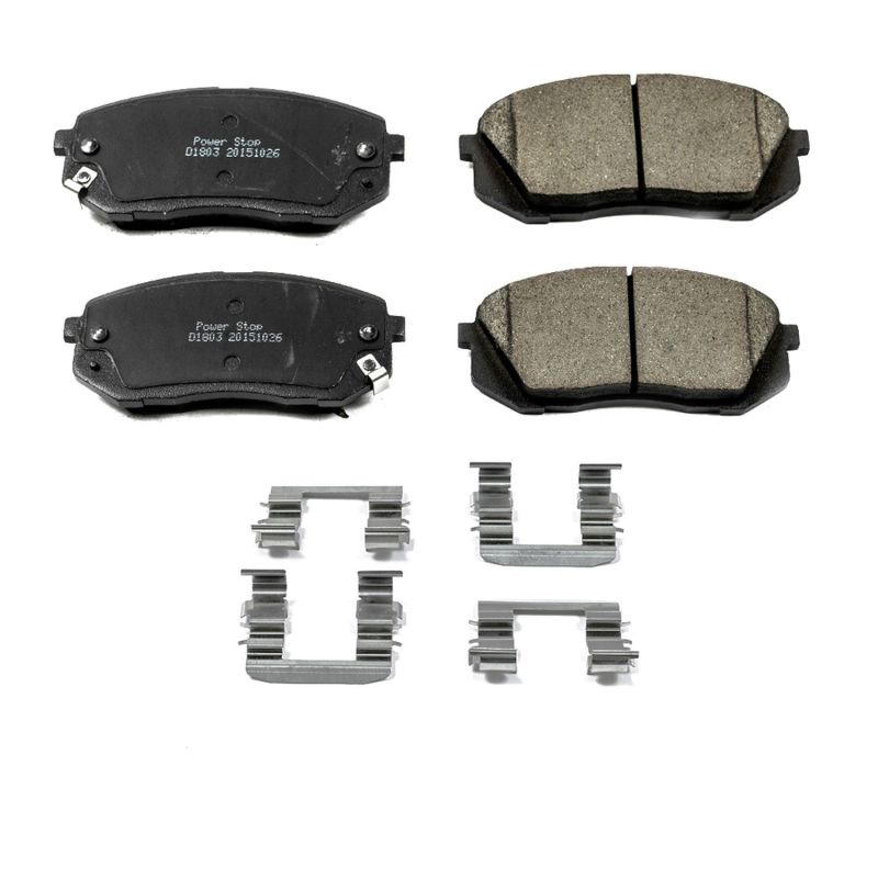 Hyundai Sonata Brake Pads - Front - PowerStop - Z17 Evolution Ceramic - `15-`16
